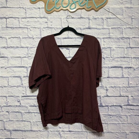 Free people memory of love linen top - Picture 9 of 15